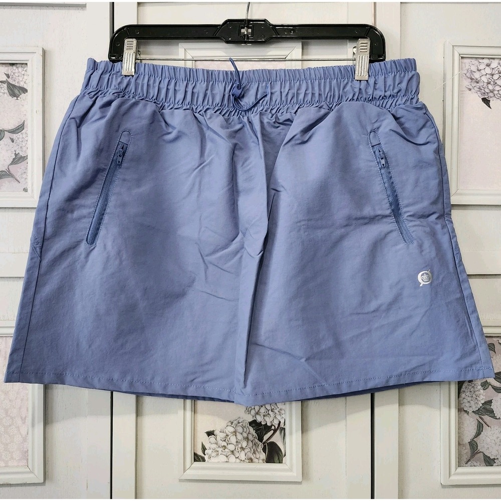 BORN Outdoor Skort Womens X Large Blue‎ Hiking Wind Water Resistant Pockets NWT